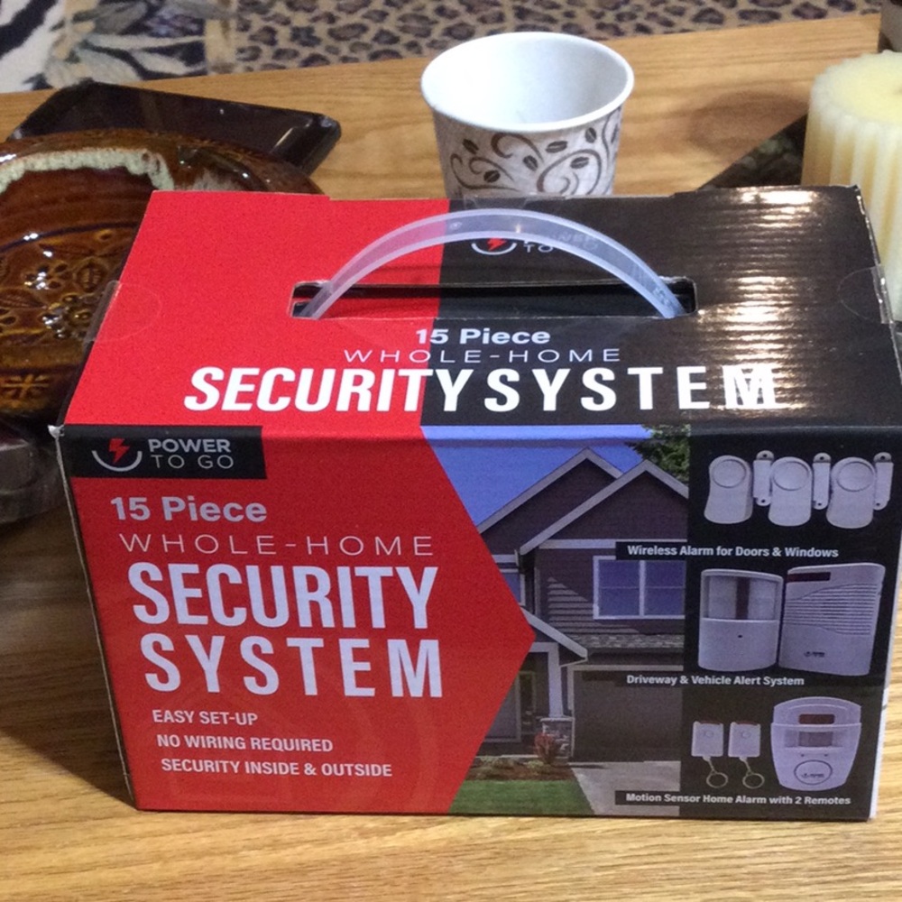 15 Piece Whole-Home Security System, New in box